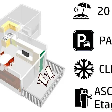 Appartement Résidence Bona, Vue Hippodrome Et Mer, Clim Hyères